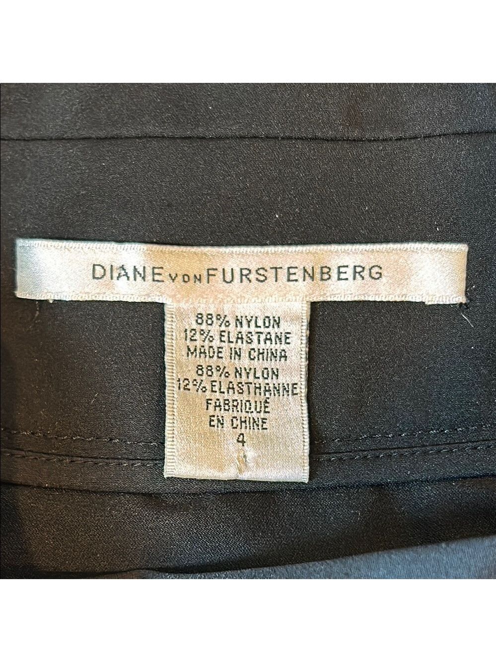 DVF Athletic Casual Skirt, Size 4 - Picture 6 of 7